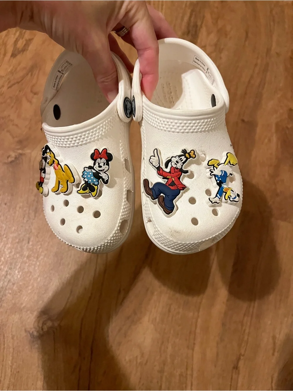 CROCS white kids